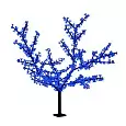 Светодиодное дерево "Сакура", высота 2,4м, диаметр кроны  2,0м, синие светодиоды, IP 65, понижающий  531-123 NEON-NIGHT