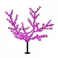 Светодиодное дерево "Сакура", высота 1,5м, диаметр кроны 1,8м, фиолетовые светодиоды, IP 65, понижаю 531-106 NEON-NIGHT