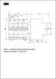 Выключатель-разъединитель трехпозиционный ВРТ-63 2P 40А MPR10-2-040 IEK/ИЭК