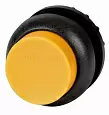 M22S-DRH-Y Головка кнопки выступающая с фиксацией, цвет желтый, черное лицевое кольцо 216672 EATON