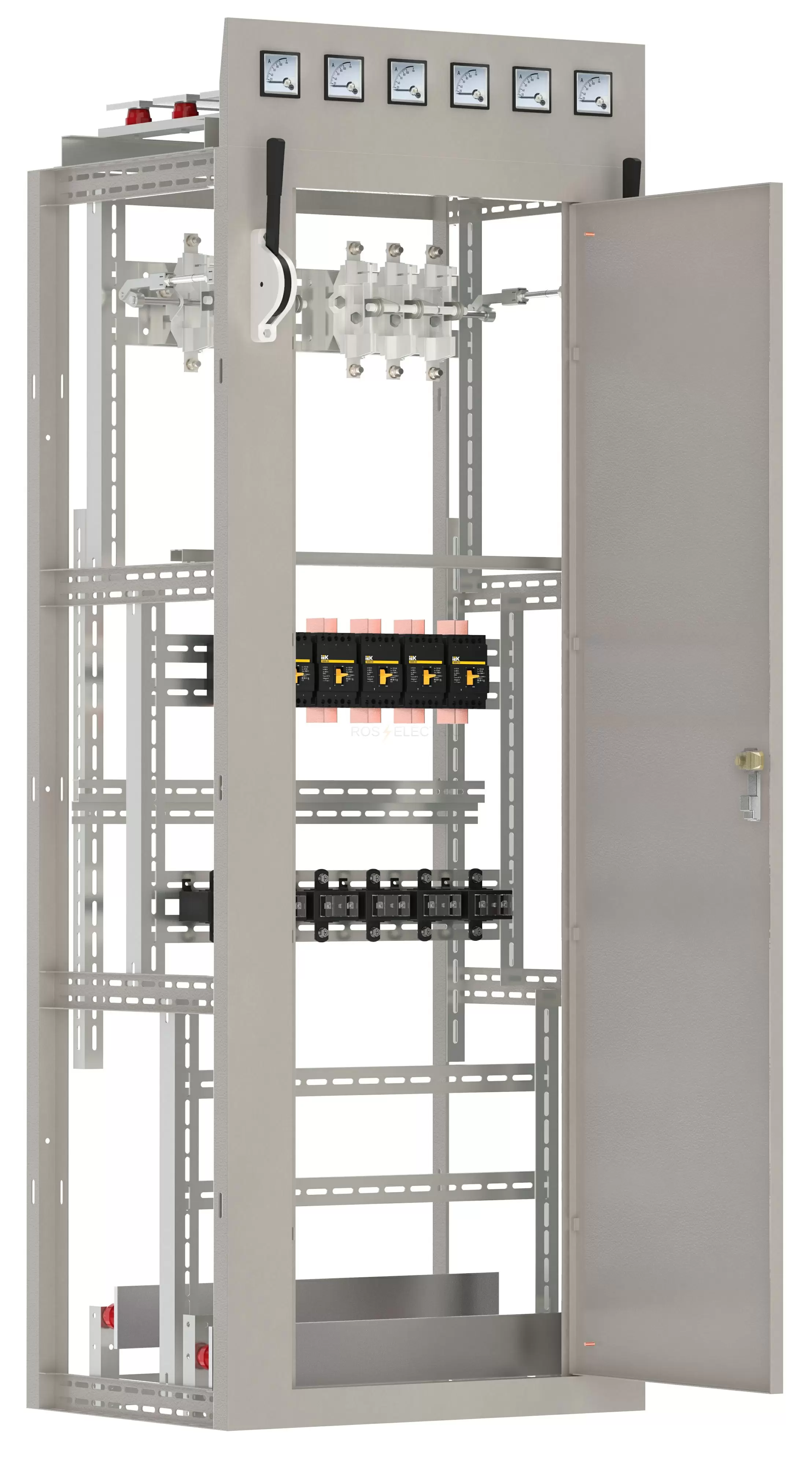 NKU10-SHCO-70221000-01 IEK/ИЭК Панель линейная ЩО70-2-21УЗ автоматические  выключатели 3Р 4х160А трансформаторы тока 3х600-5А