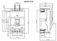 Автоматический включатель OptiMat E100N100-УХЛ3 20кА 224963 KEAZ/КЭАЗ