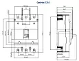 Автоматический включатель OptiMat E250L160-УХЛ3 18кА 100010 KEAZ/КЭАЗ